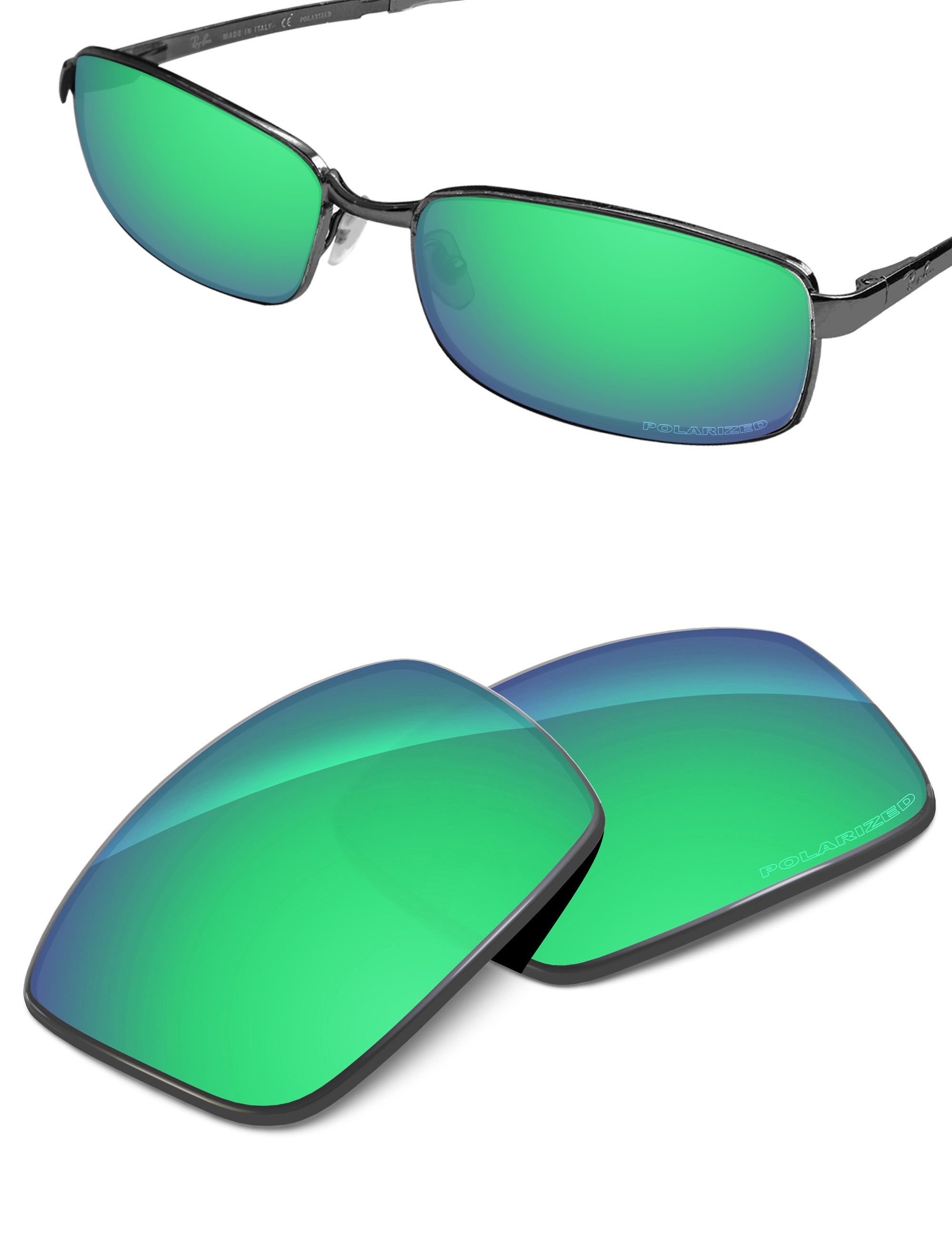 Emerald Green FlashMirror™-Polarized