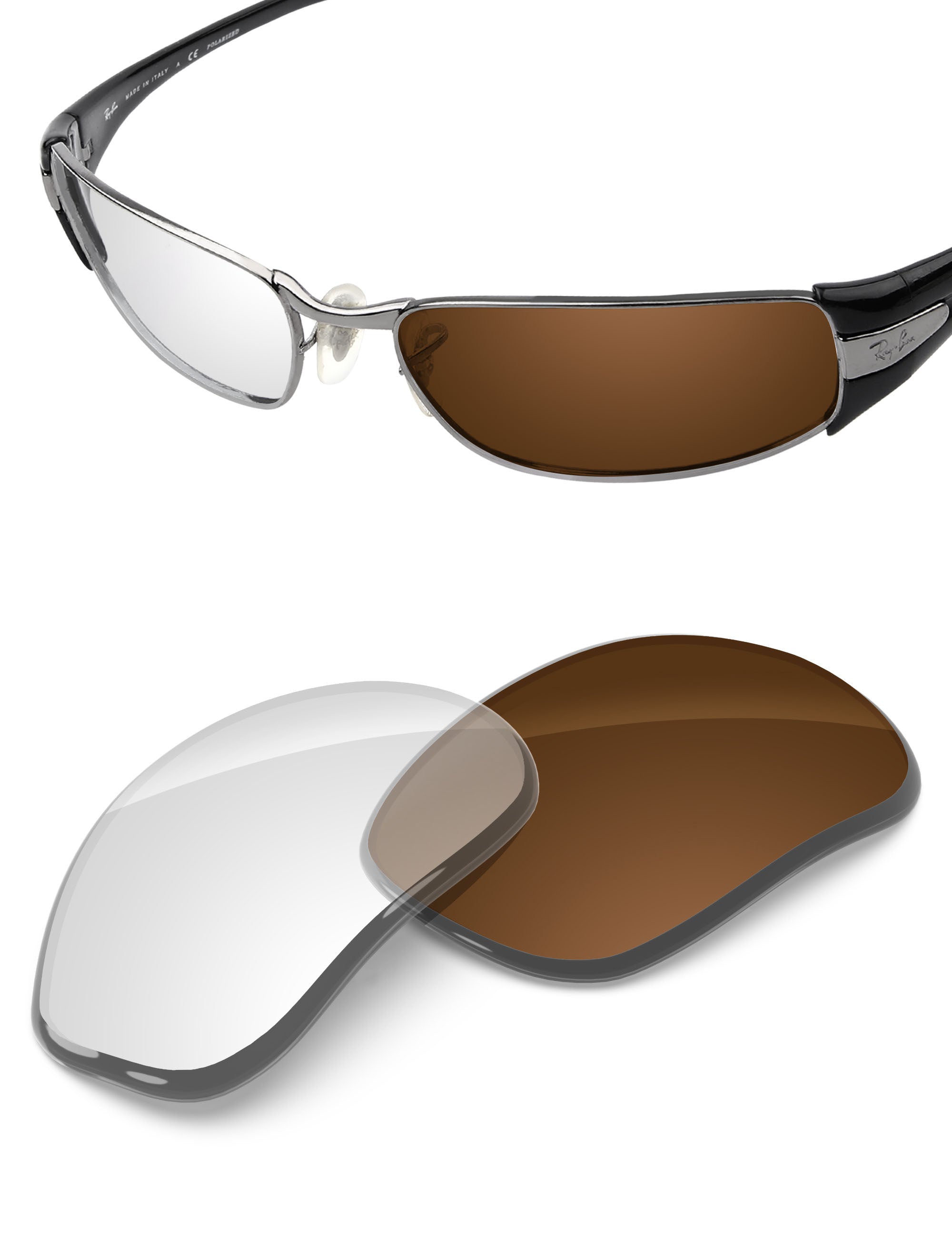 Adapt Brown Photochromic Blue Light Blocking-Non-Polarized