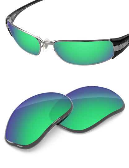 Emerald Green FlashMirror™-Non-Polarized