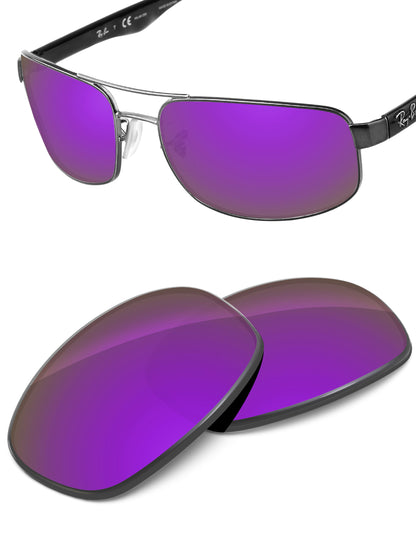 Plum Purple FlashMirror™-Non-Polarized