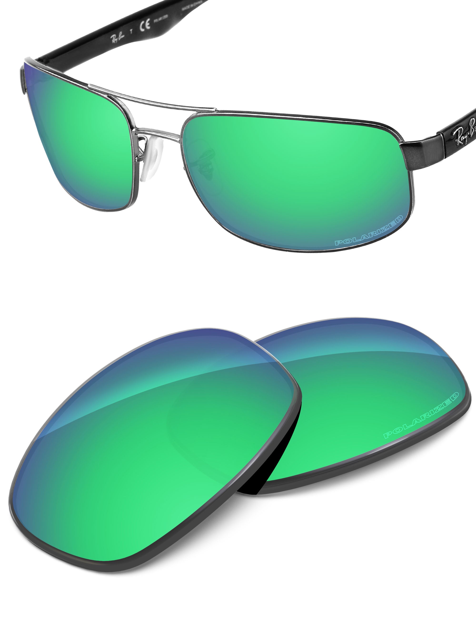 Emerald Green FlashMirror™-Polarized