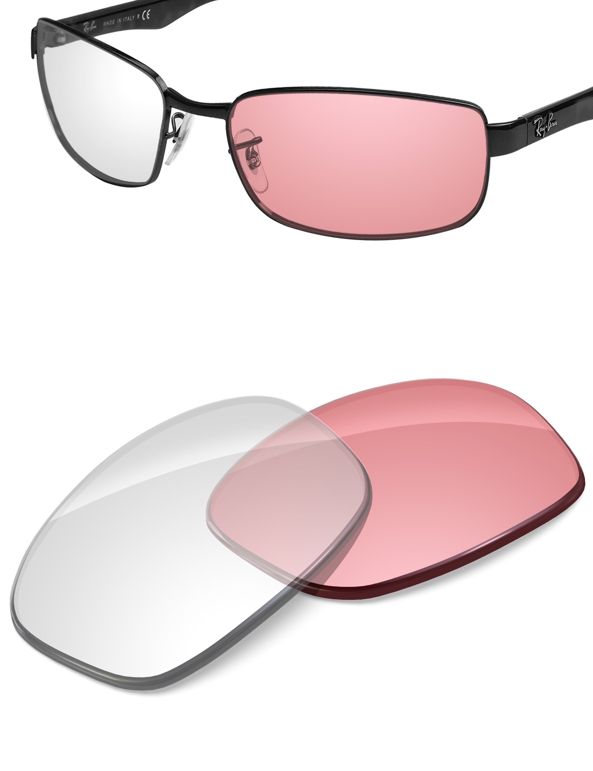 Adapt Pink Photochromic Blue Light Blocking-Non-Polarized
