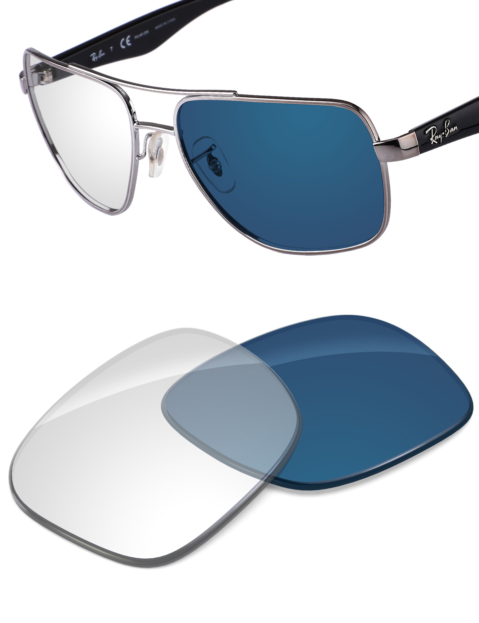 Adapt Blue Photochromic Blue Light Blocking-Non-Polarized