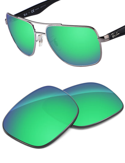 Emerald Green FlashMirror™-Non-Polarized