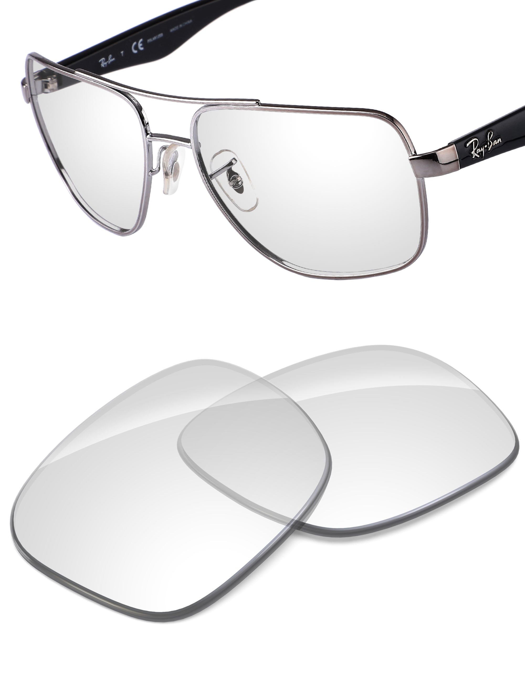 HD Clear Blue Light Blocking-Non-Polarized