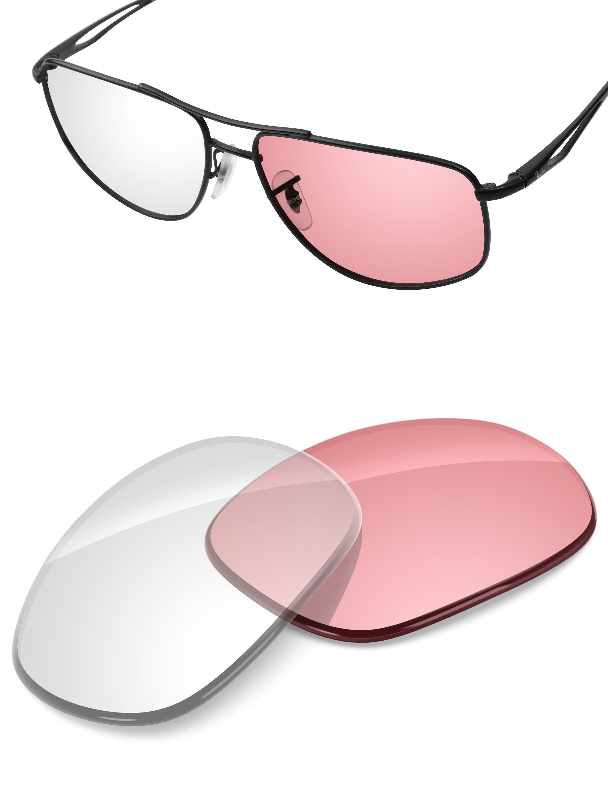 Adapt Pink Photochromic Blue Light Blocking-Non-Polarized