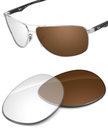 Adapt Brown Photochromic Blue Light Blocking-Non-Polarized