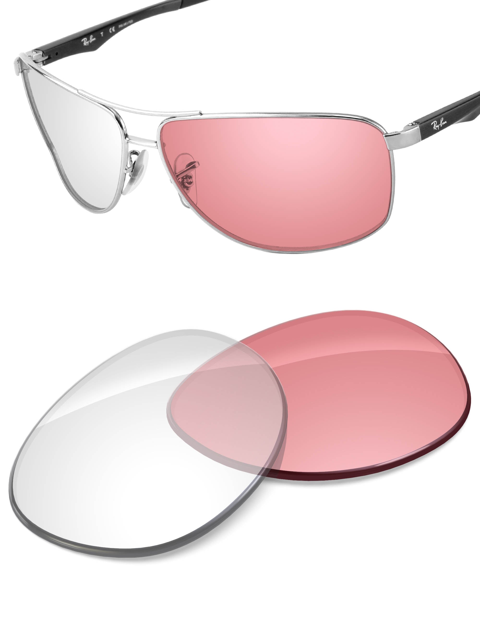 Adapt Pink Photochromic Blue Light Blocking-Non-Polarized