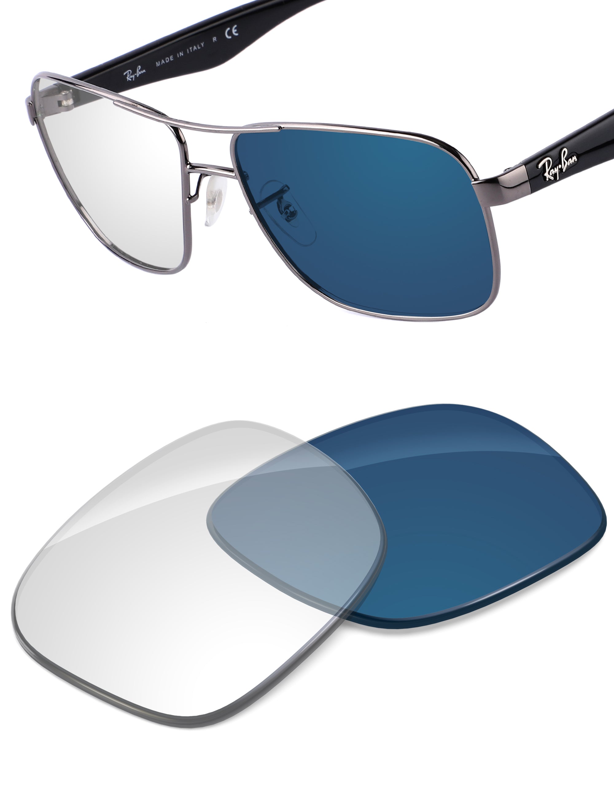 Adapt Blue Photochromic Blue Light Blocking-Non-Polarized