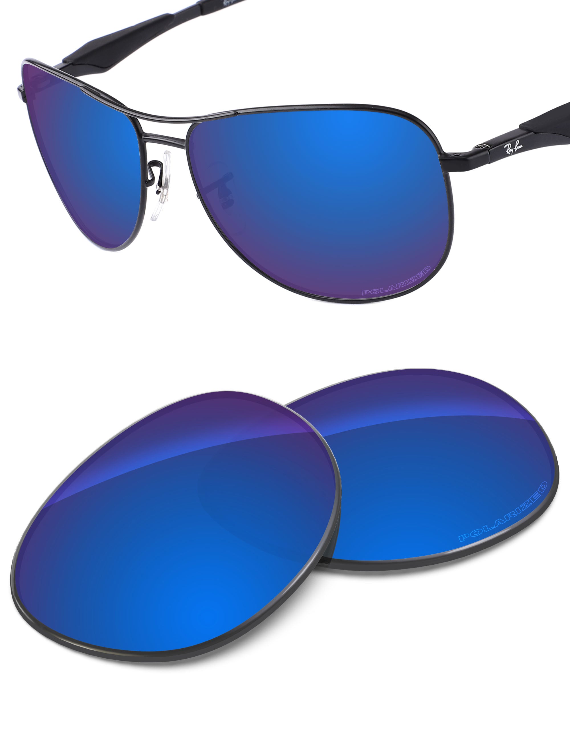 Sapphire Blue FlashMirror™-Polarized
