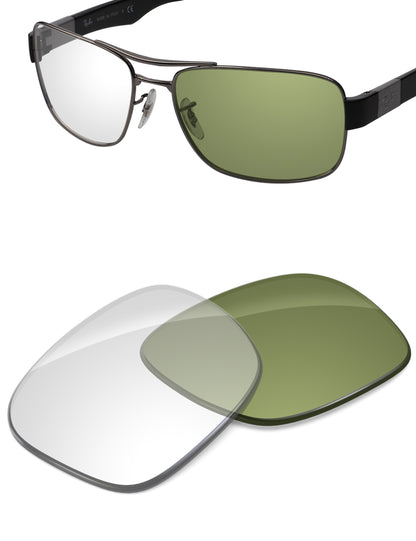 Adapt Green Photochromic Blue Light Blocking-Non-Polarized
