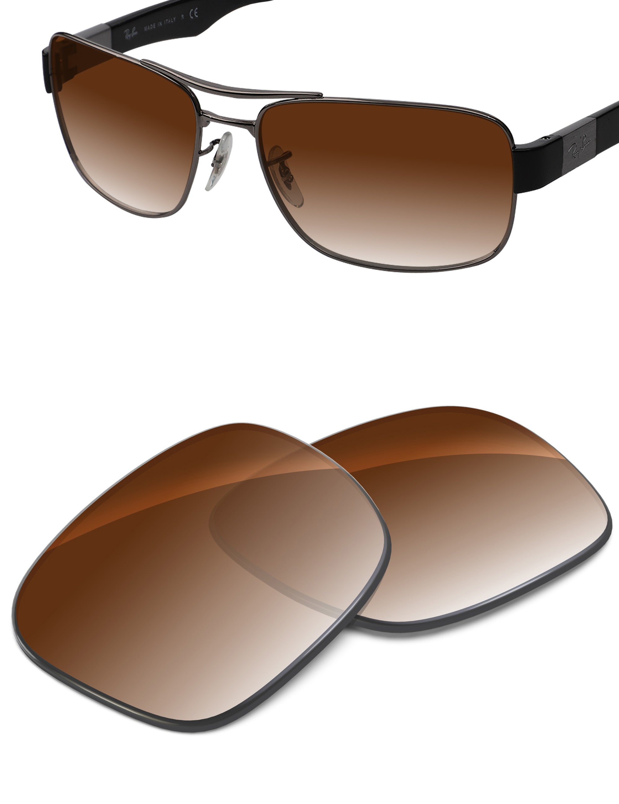Brown Gradient-Non-Polarized