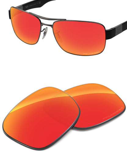 Fire Red FlashMirror™-Polarized