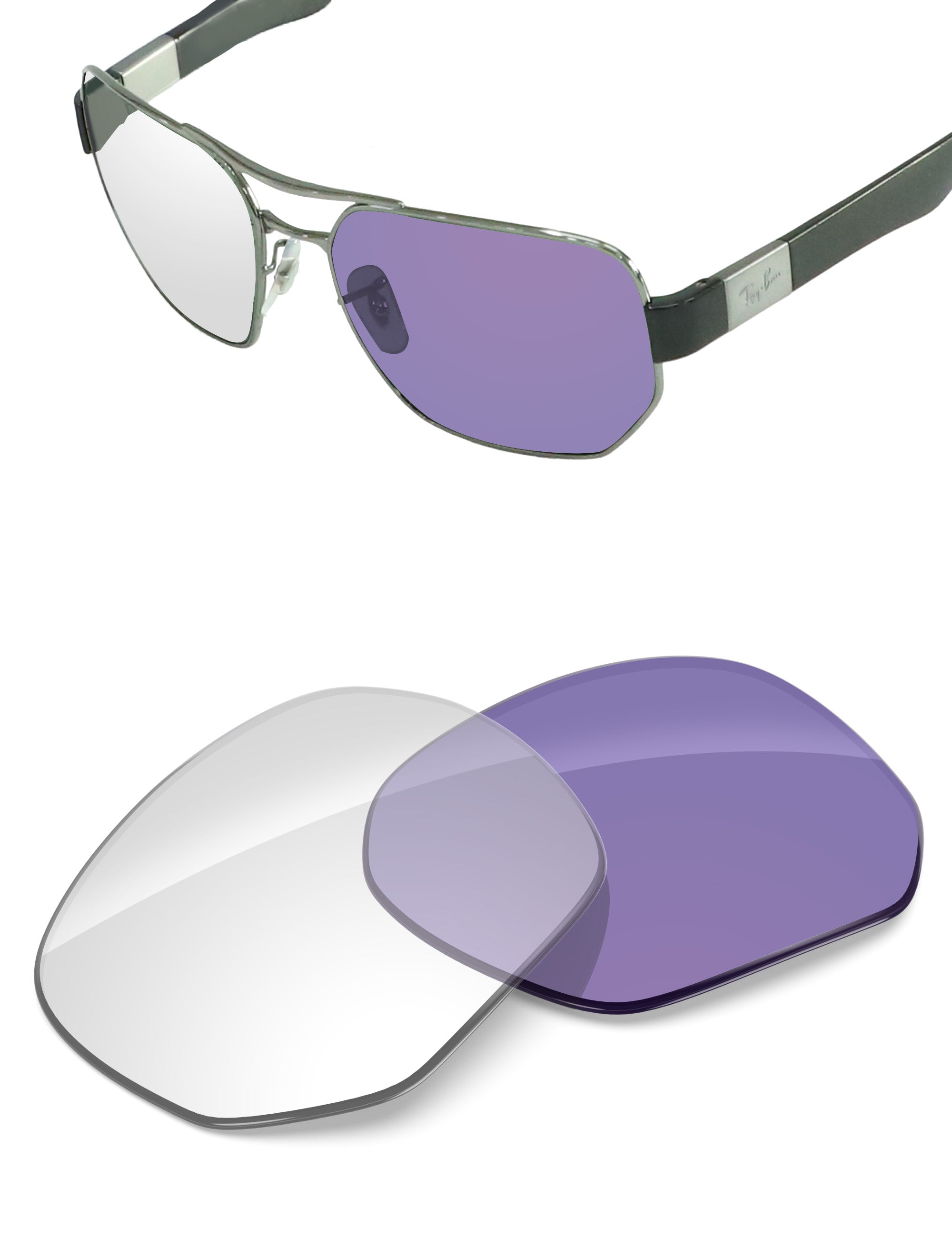 Adapt Purple Photochromic Blue Light Blocking-Non-Polarized