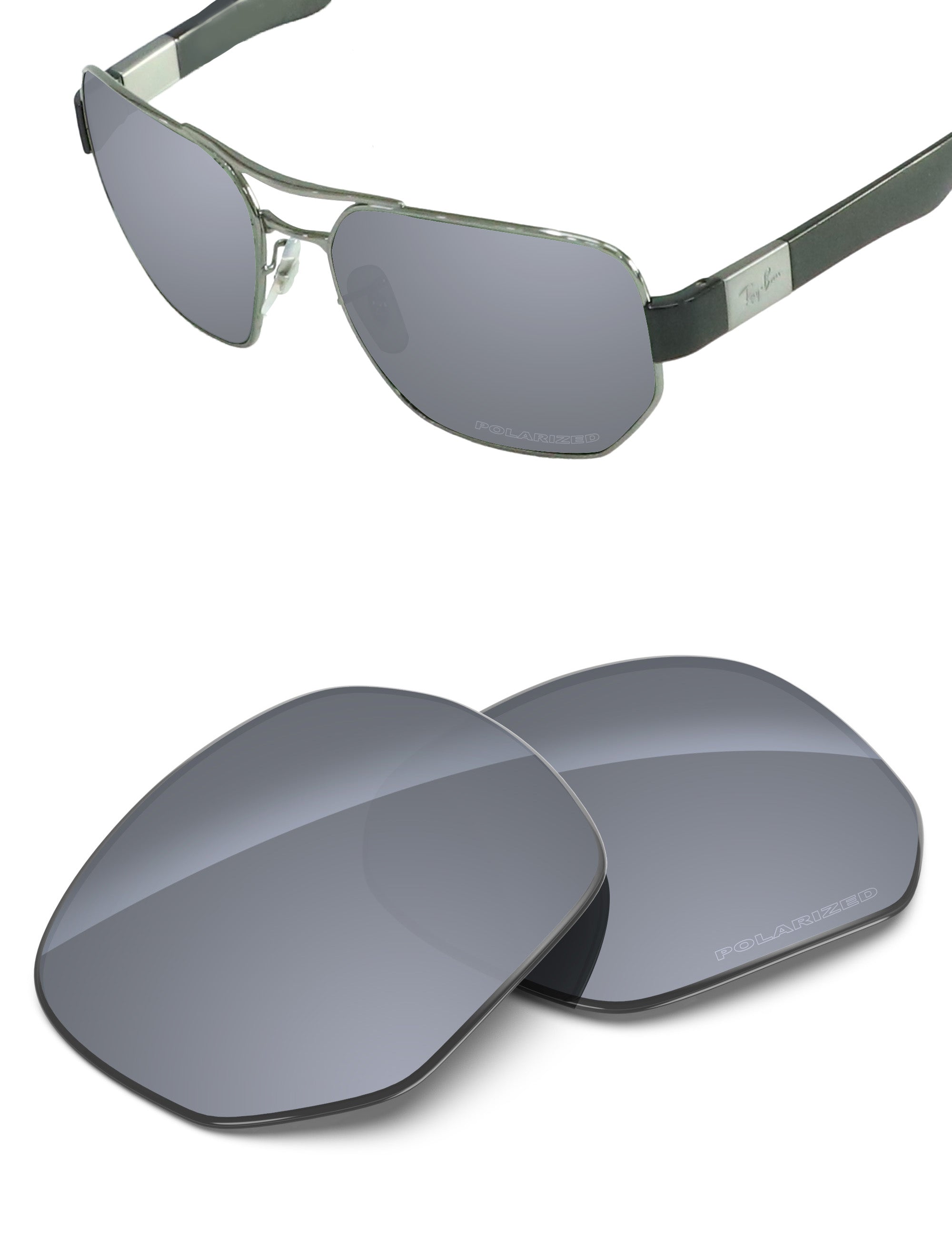 Silver Metallic FlashMirror™-Polarized