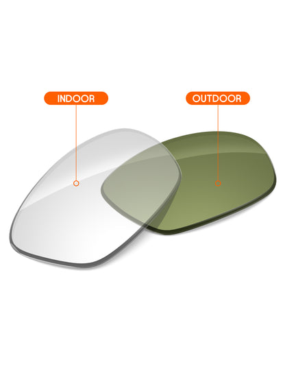 Adapt Green Photochromic Blue Light Blocking-Non-Polarized