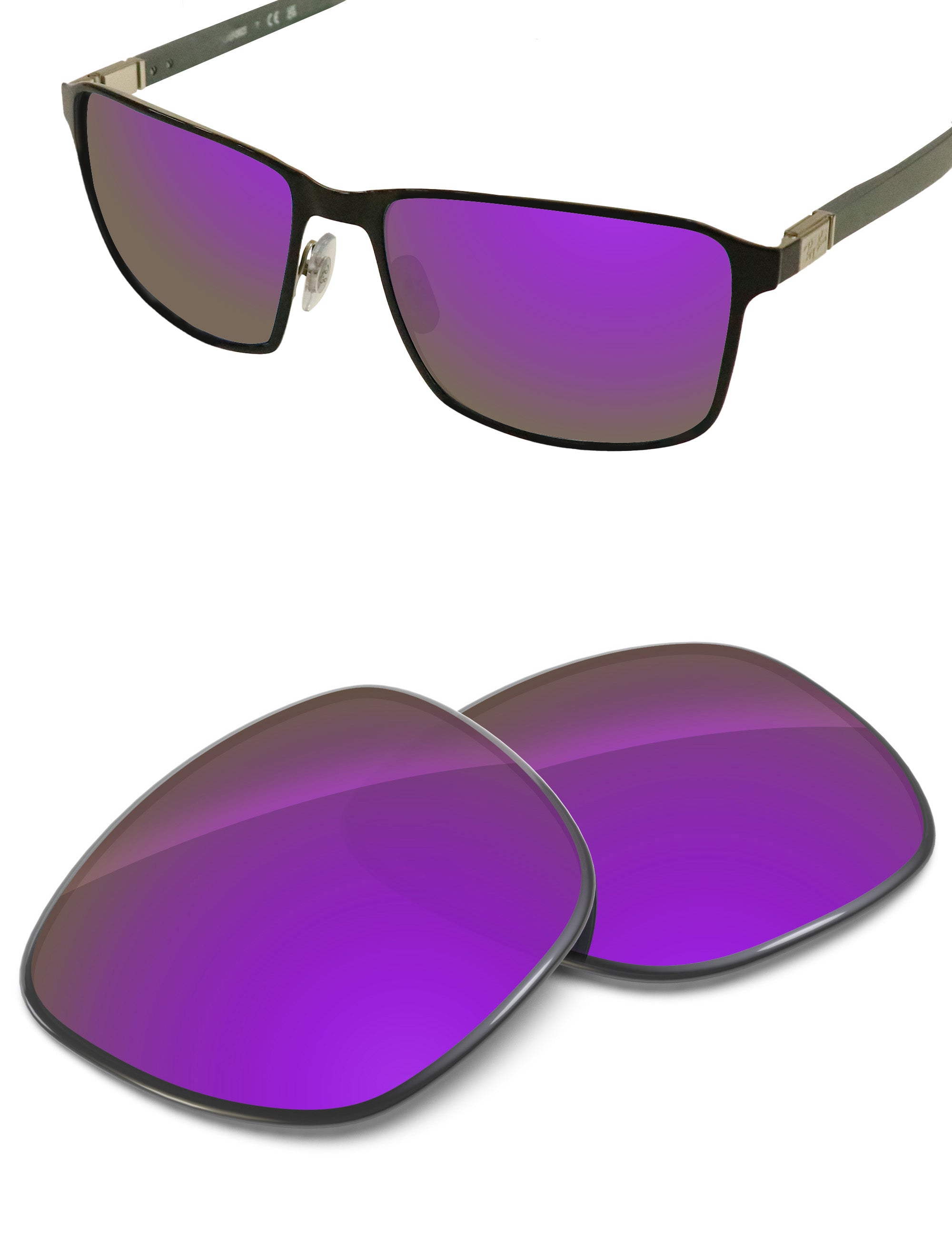 Plum Purple FlashMirror™-Non-Polarized