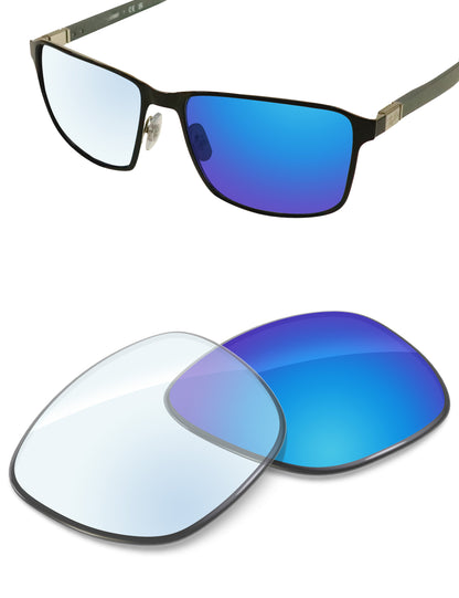Sky Blue FlashMirror™ Photochromic-Non-Polarized