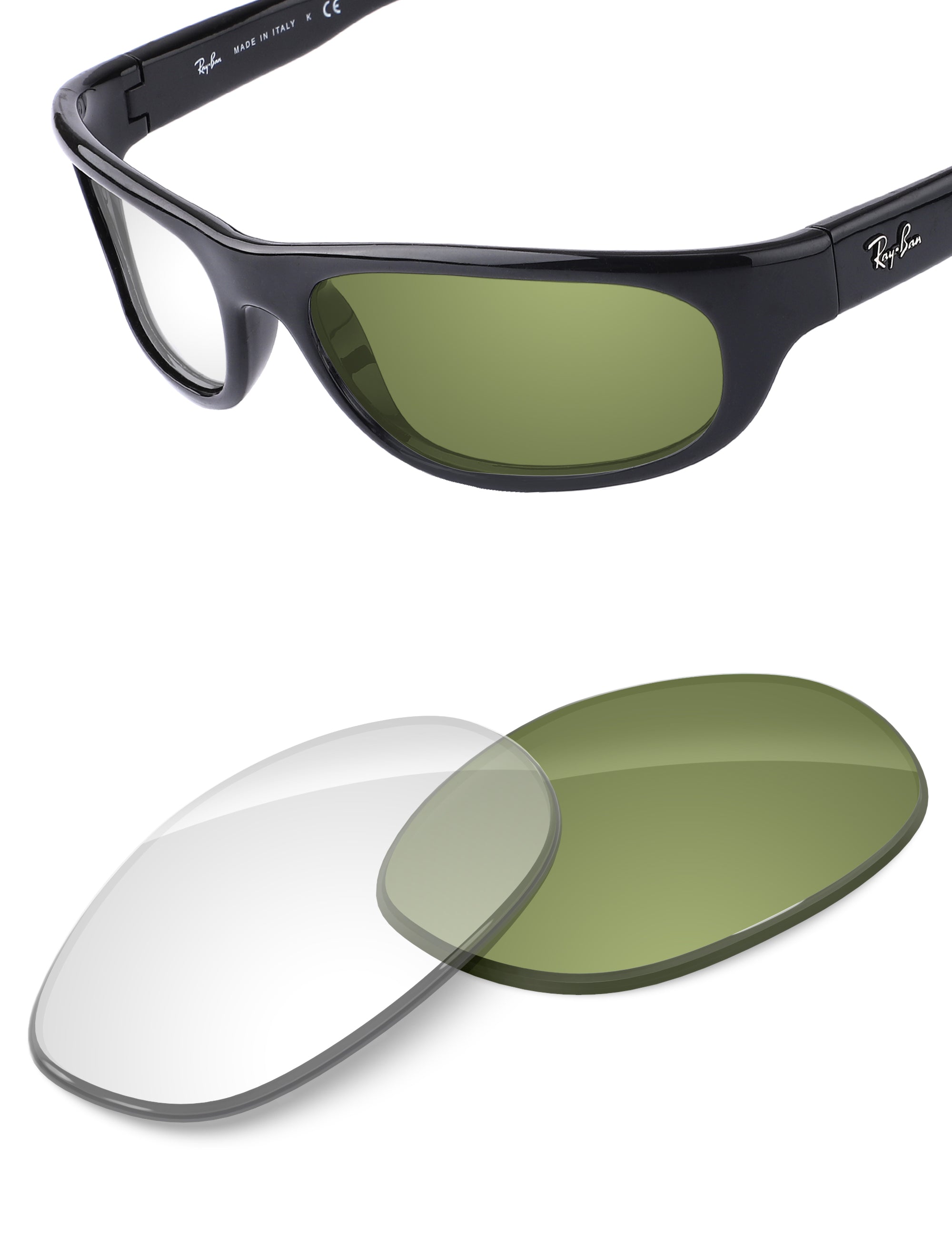 Adapt Green Photochromic Blue Light Blocking-Non-Polarized