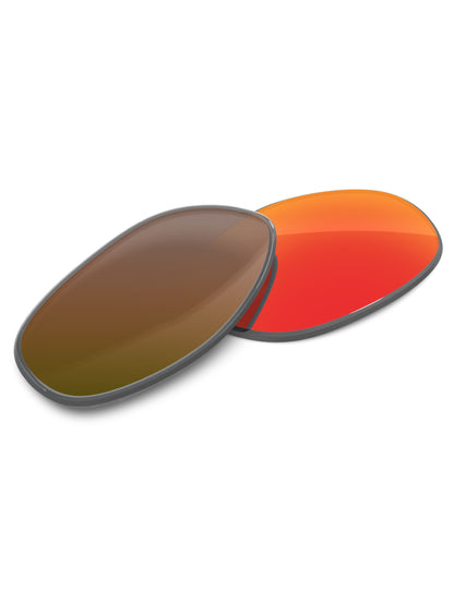 Fire Red FlashMirror™-Non-Polarized