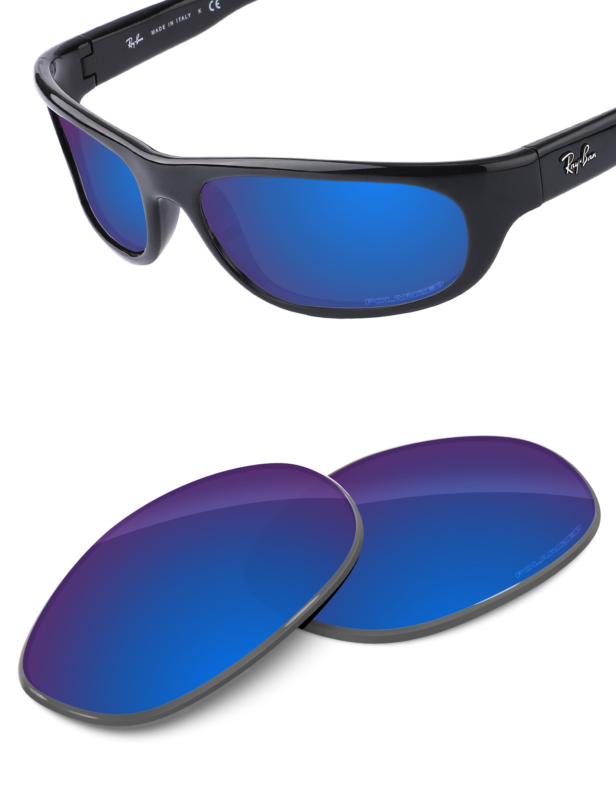 Sapphire Blue FlashMirror™-Polarized