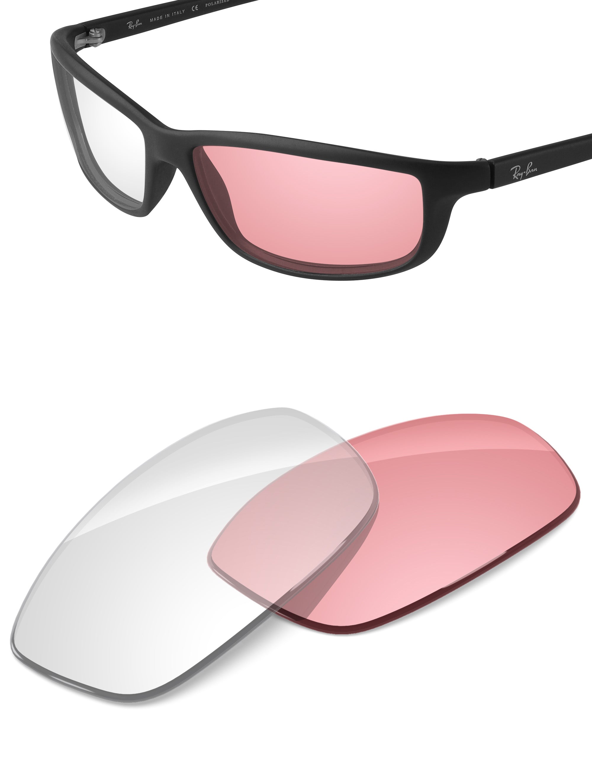 Adapt Pink Photochromic Blue Light Blocking-Non-Polarized