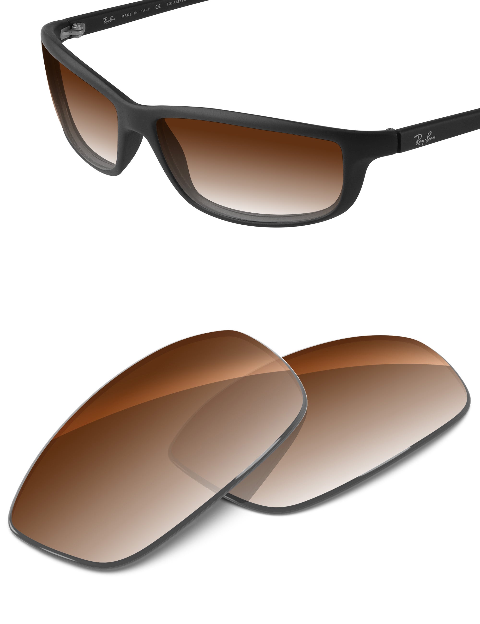 Brown Gradient-Non-Polarized