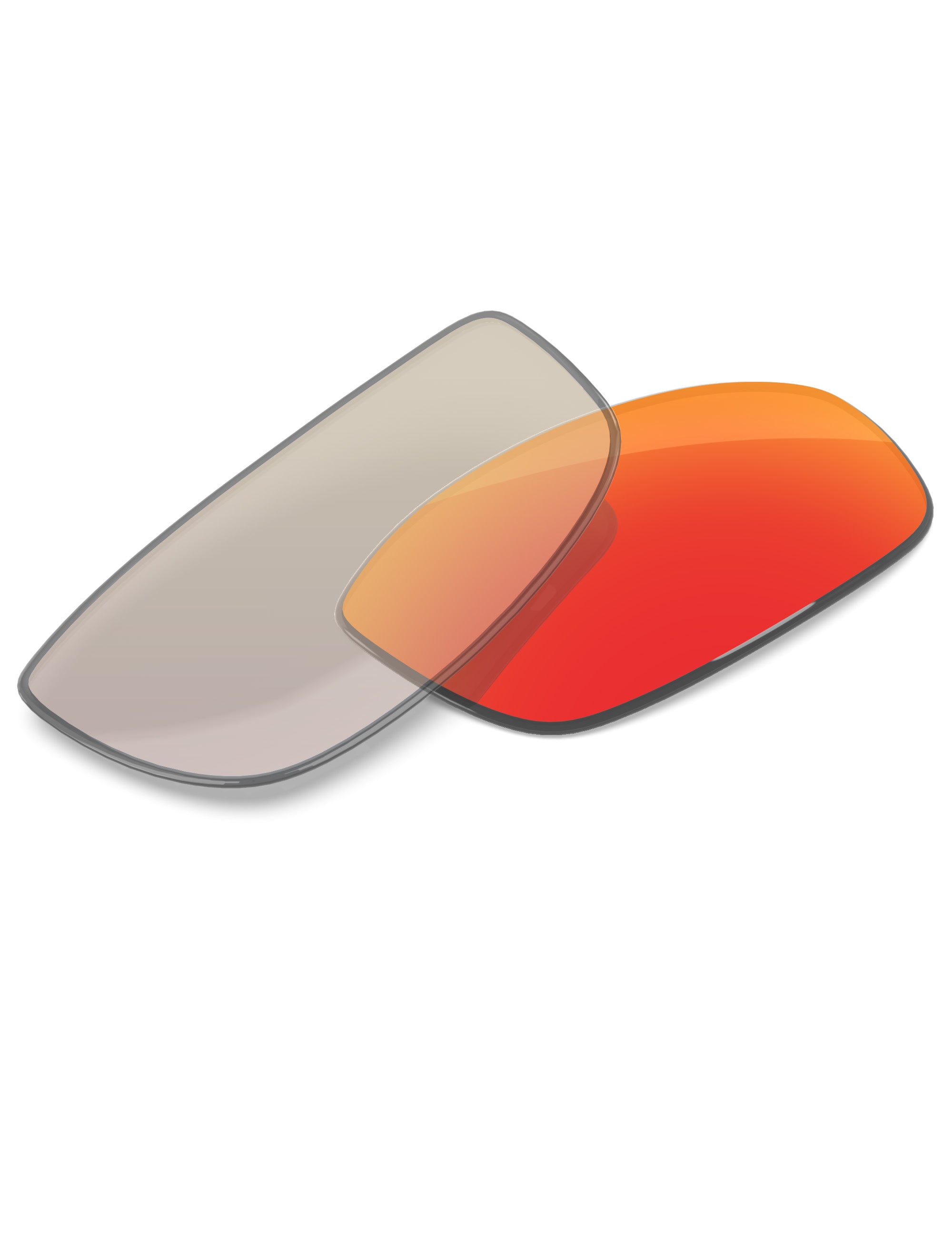 Fire Red FlashMirror™ Photochromic-Non-Polarized
