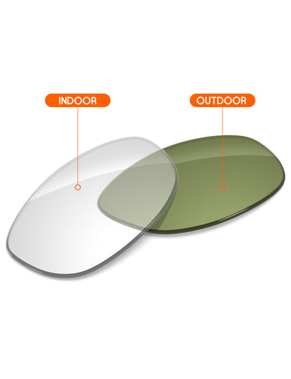 Adapt Green Photochromic Blue Light Blocking-Non-Polarized
