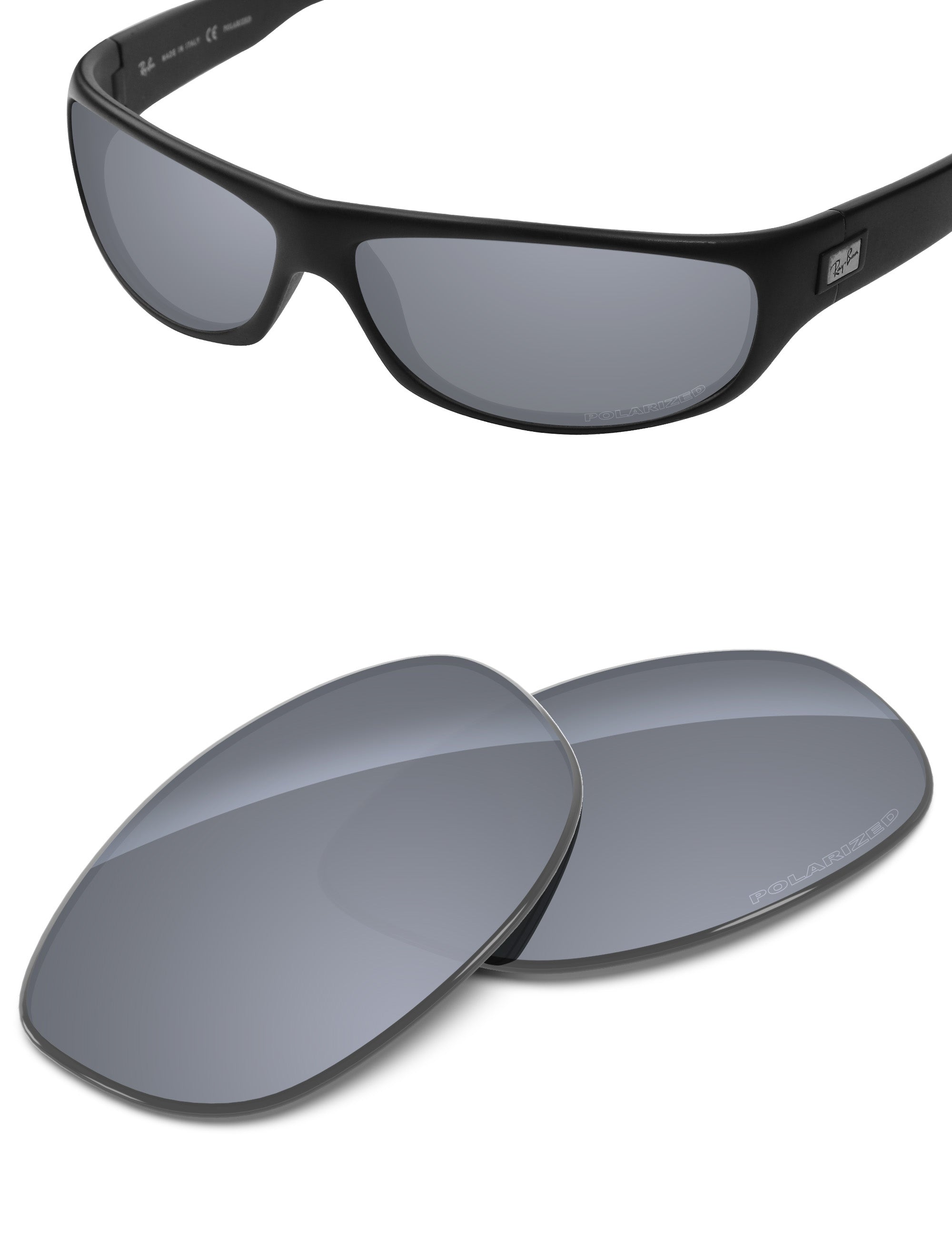 Silver Metallic FlashMirror™-Polarized