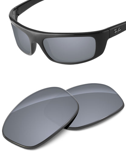 Silver Metallic FlashMirror™-Non-Polarized