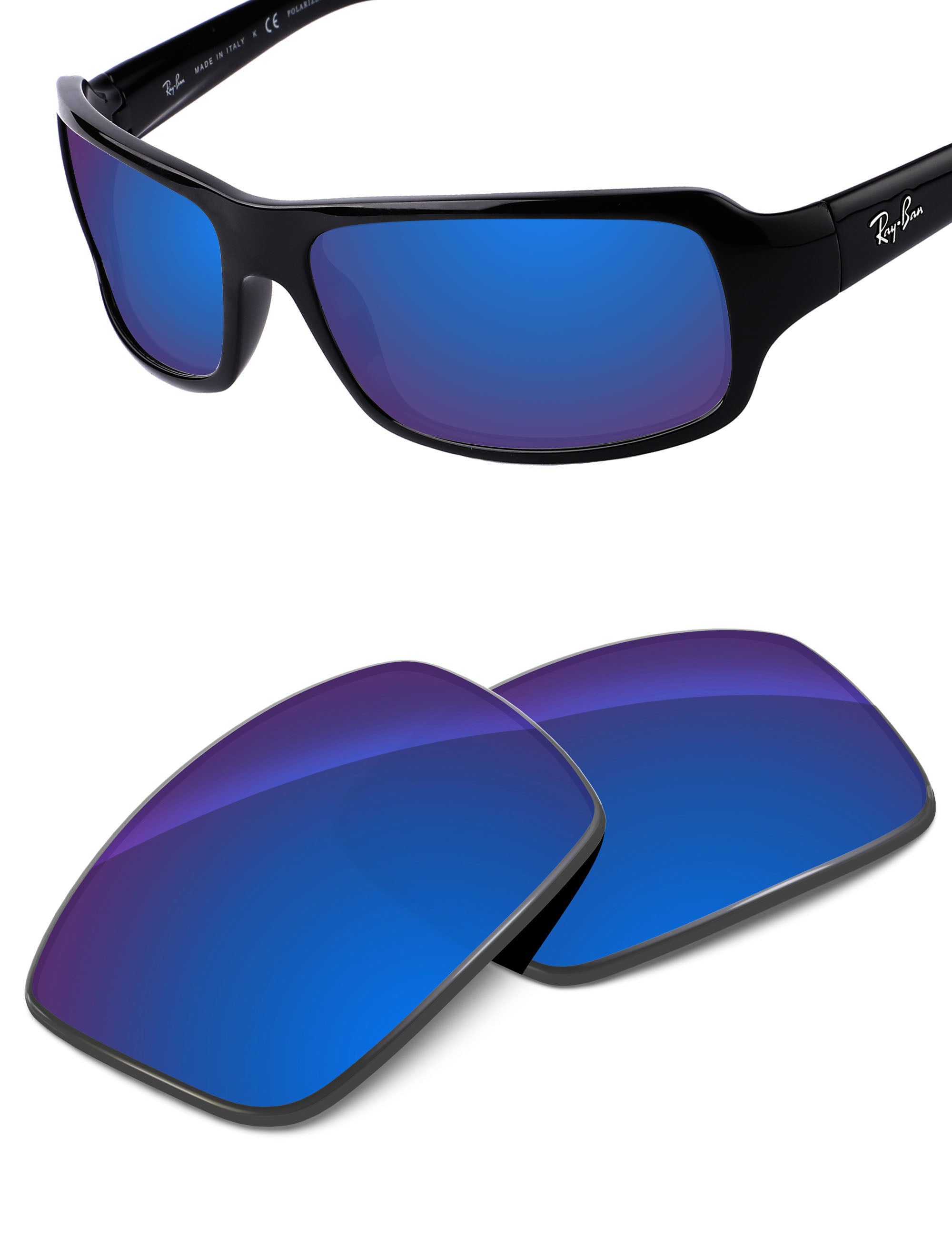 Sapphire Blue FlashMirror™-Non-Polarized