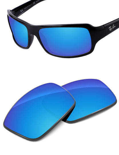 Sky Blue FlashMirror™-Non-Polarized