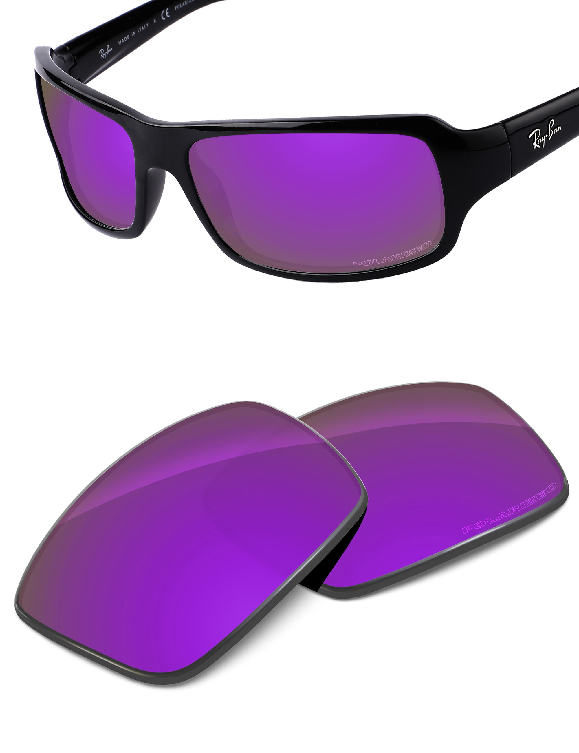 Plum Purple FlashMirror™-Polarized