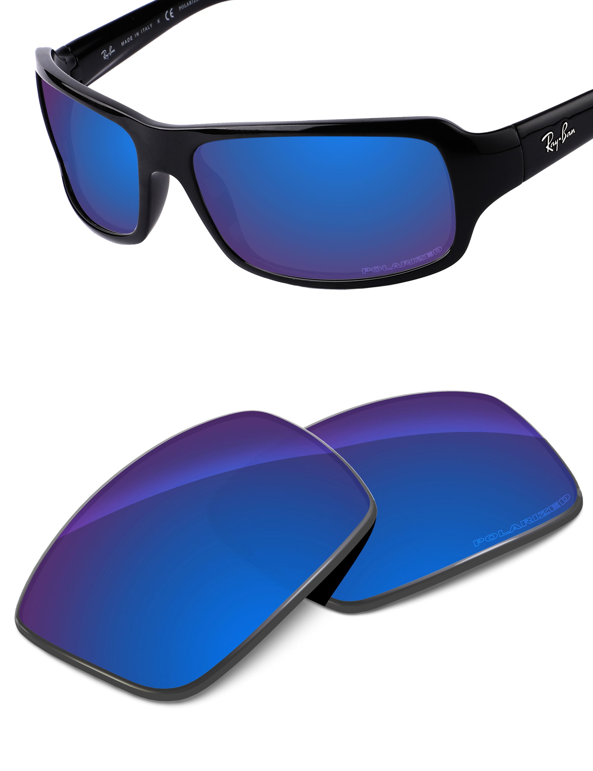 Sapphire Blue FlashMirror™-Polarized