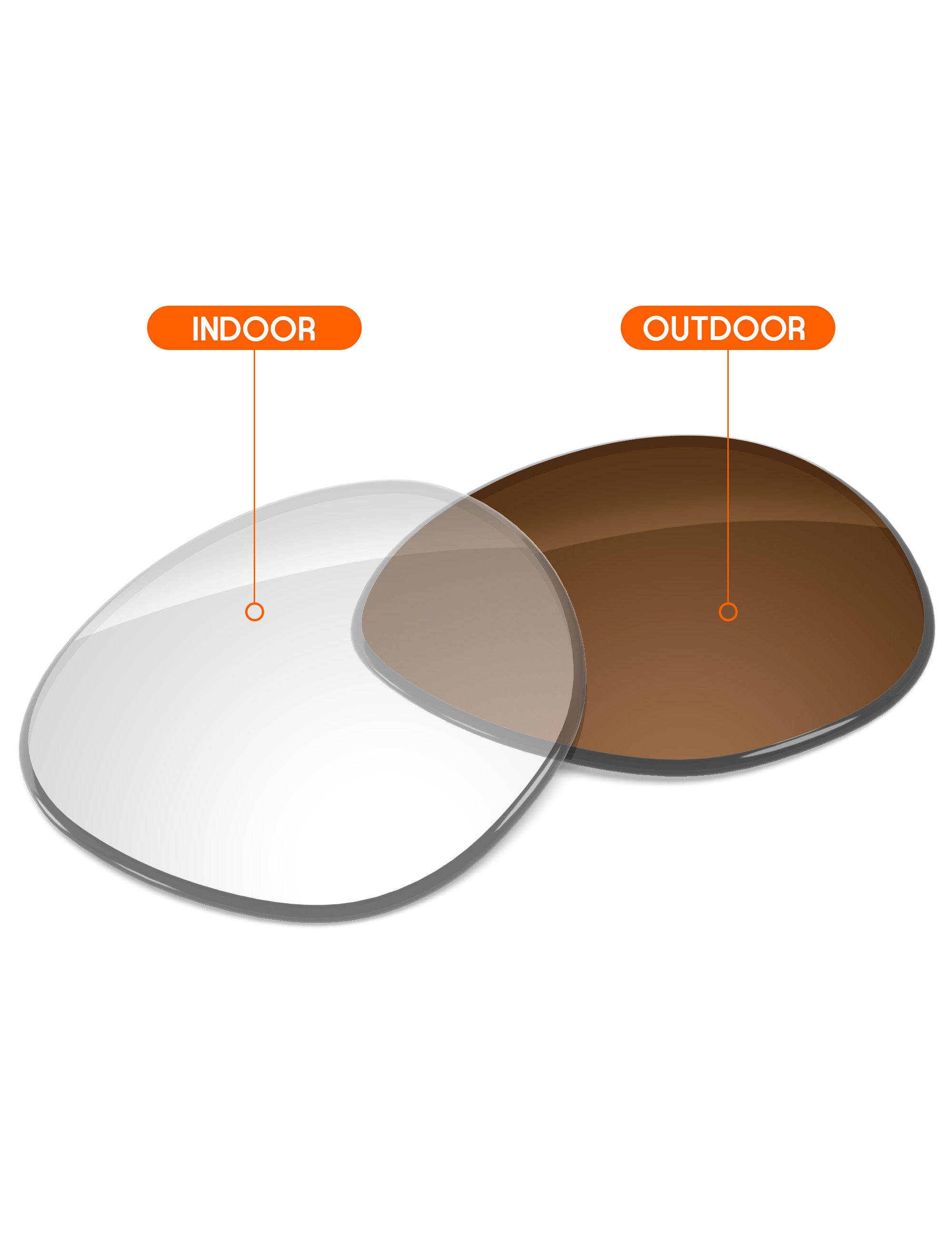 Adapt Brown Photochromic Blue Light Blocking-Non-Polarized