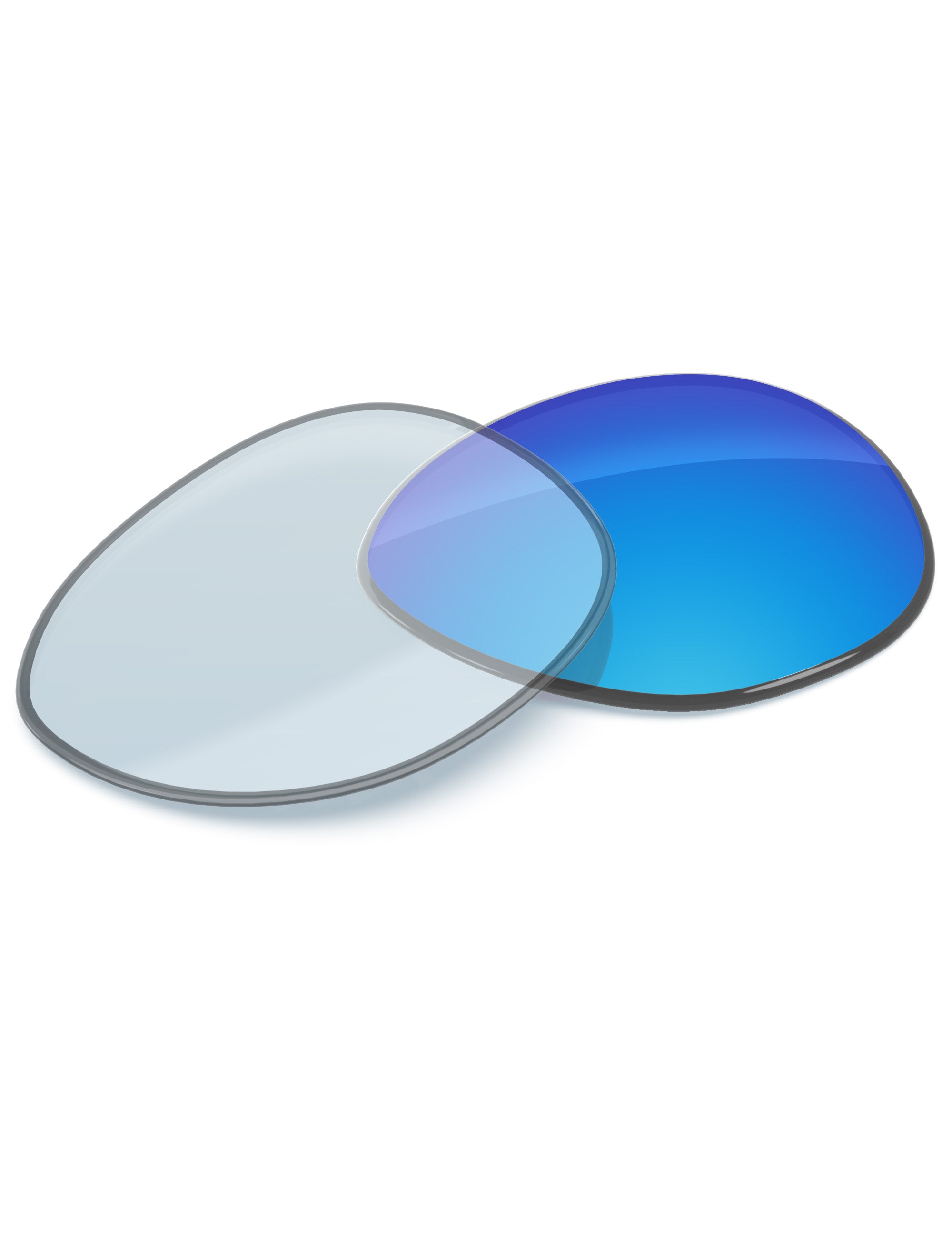 Sky Blue FlashMirror™ Photochromic-Non-Polarized