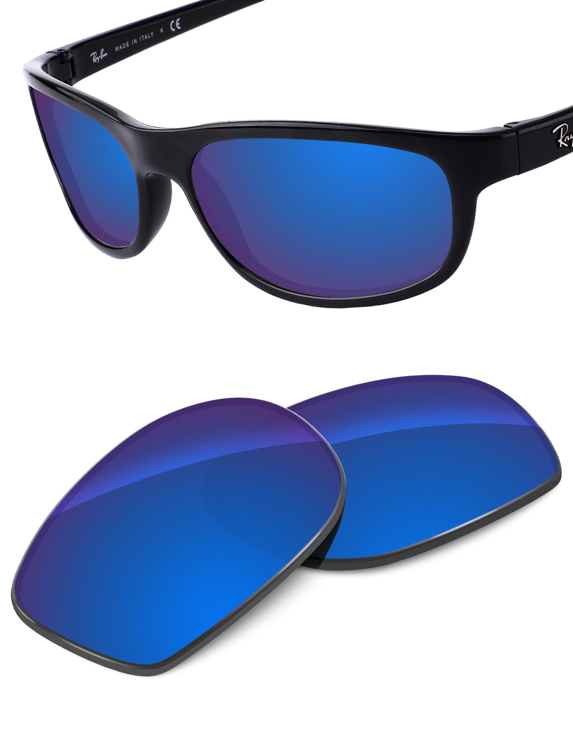 Sapphire Blue FlashMirror™-Non-Polarized