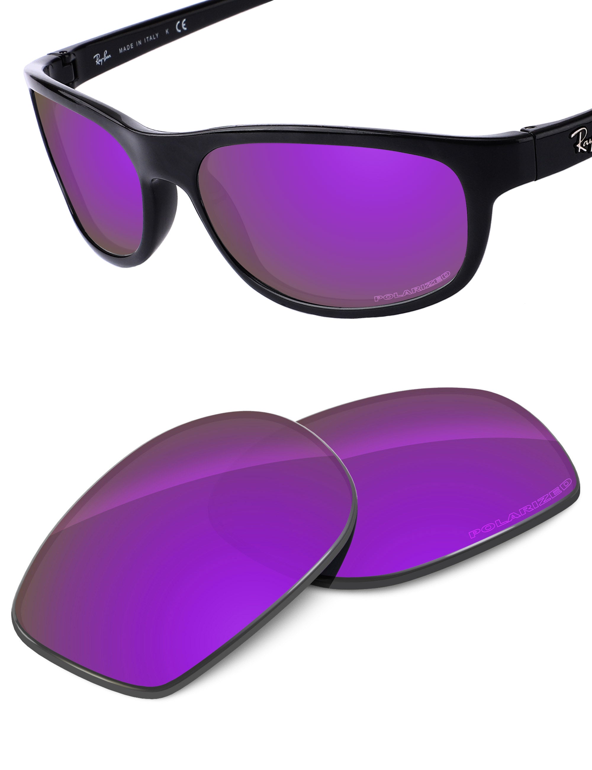 Plum Purple FlashMirror™-Polarized