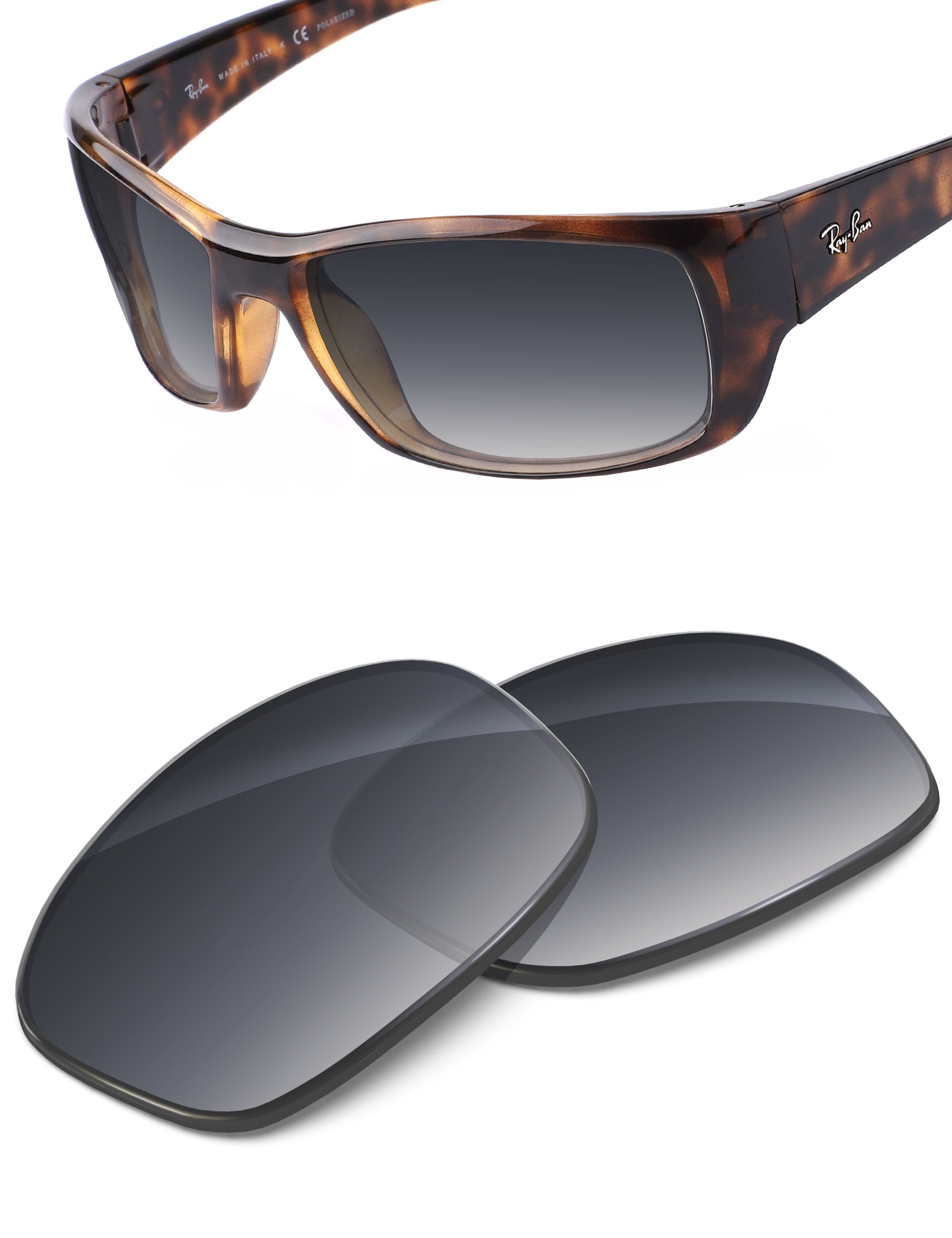 Gray Gradient-Non-Polarized