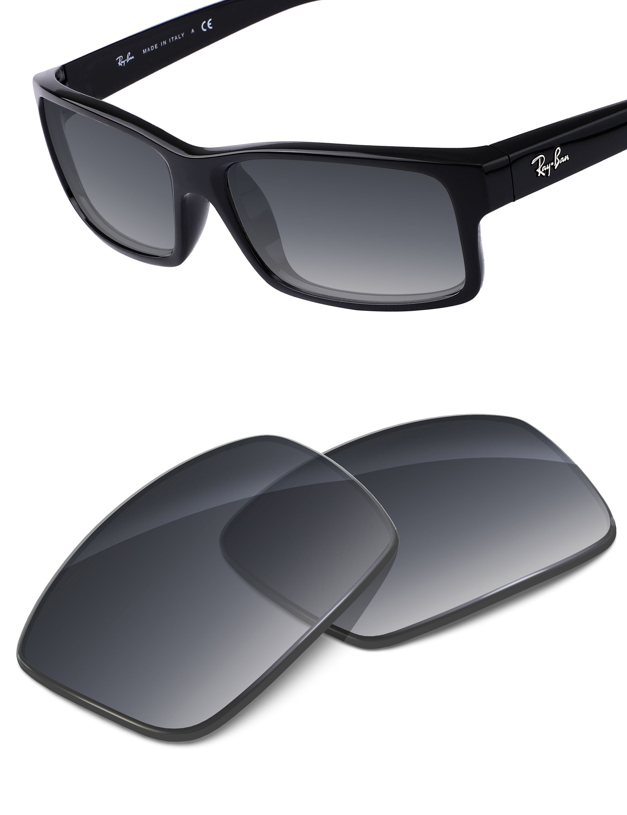Gray Gradient-Non-Polarized