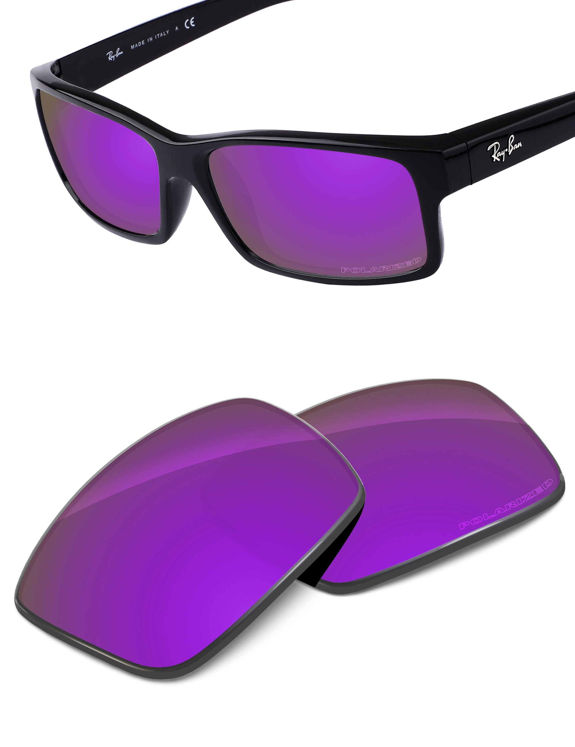 Plum Purple FlashMirror™-Polarized