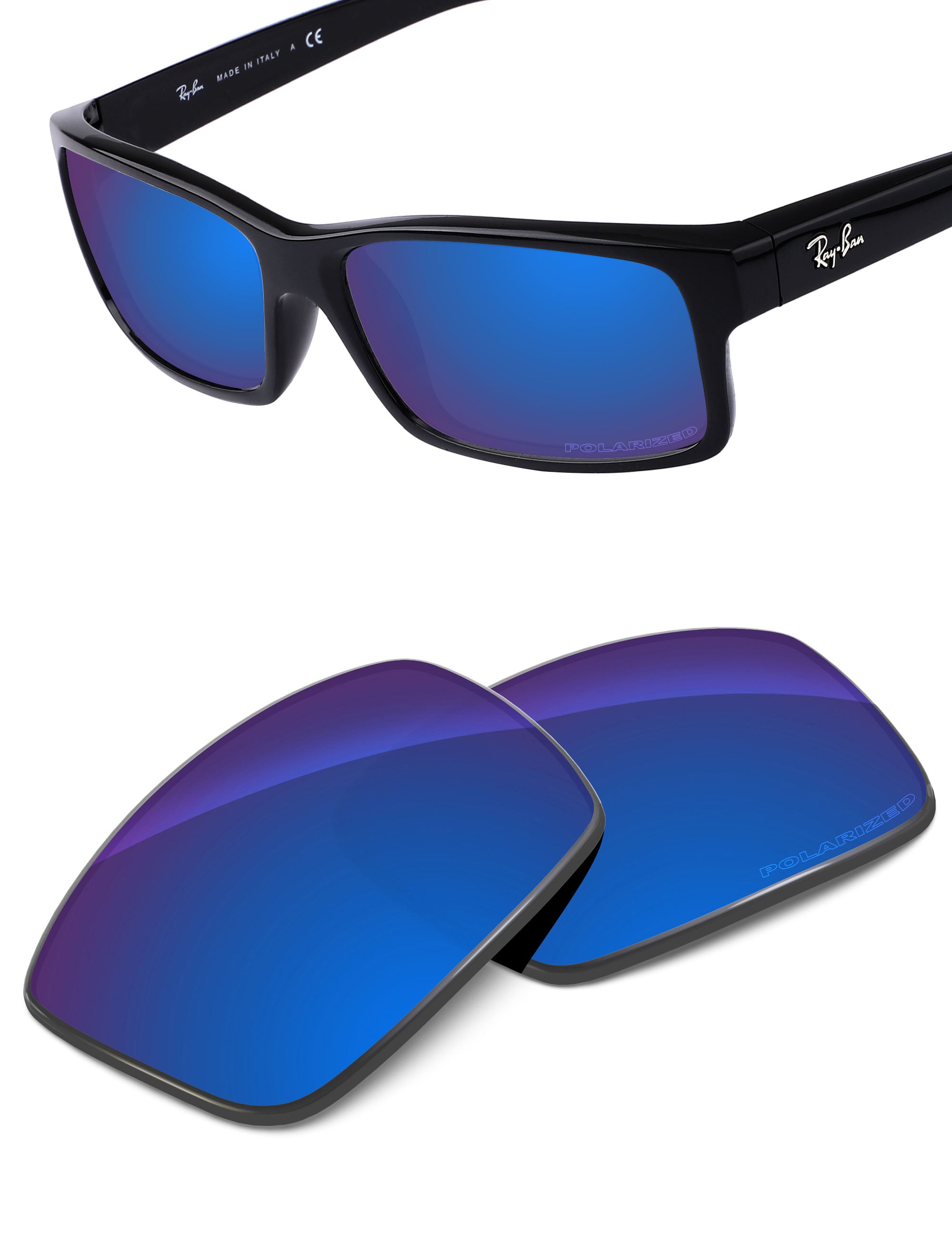 Sapphire Blue FlashMirror™-Polarized