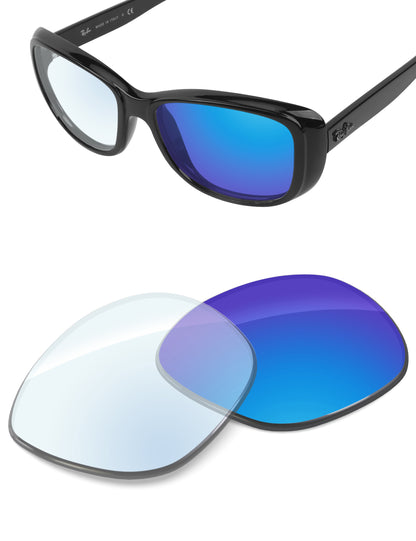 Sky Blue FlashMirror™ Photochromic-Non-Polarized