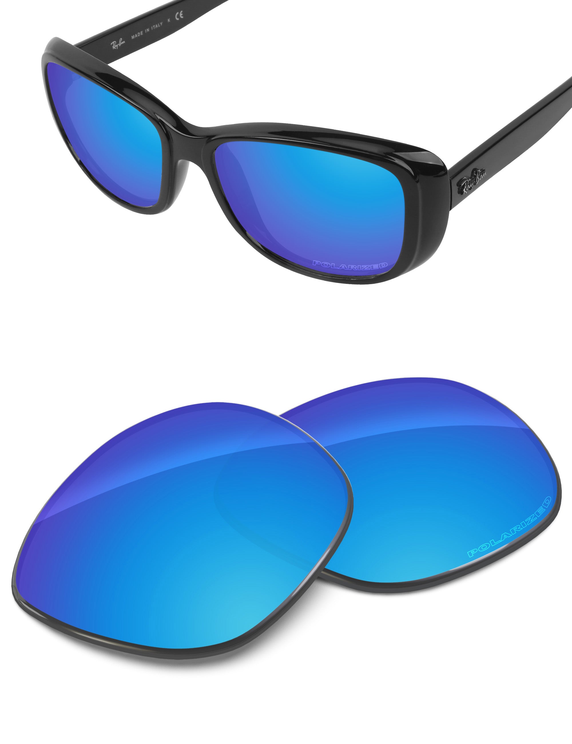 Sky Blue FlashMirror™-Polarized