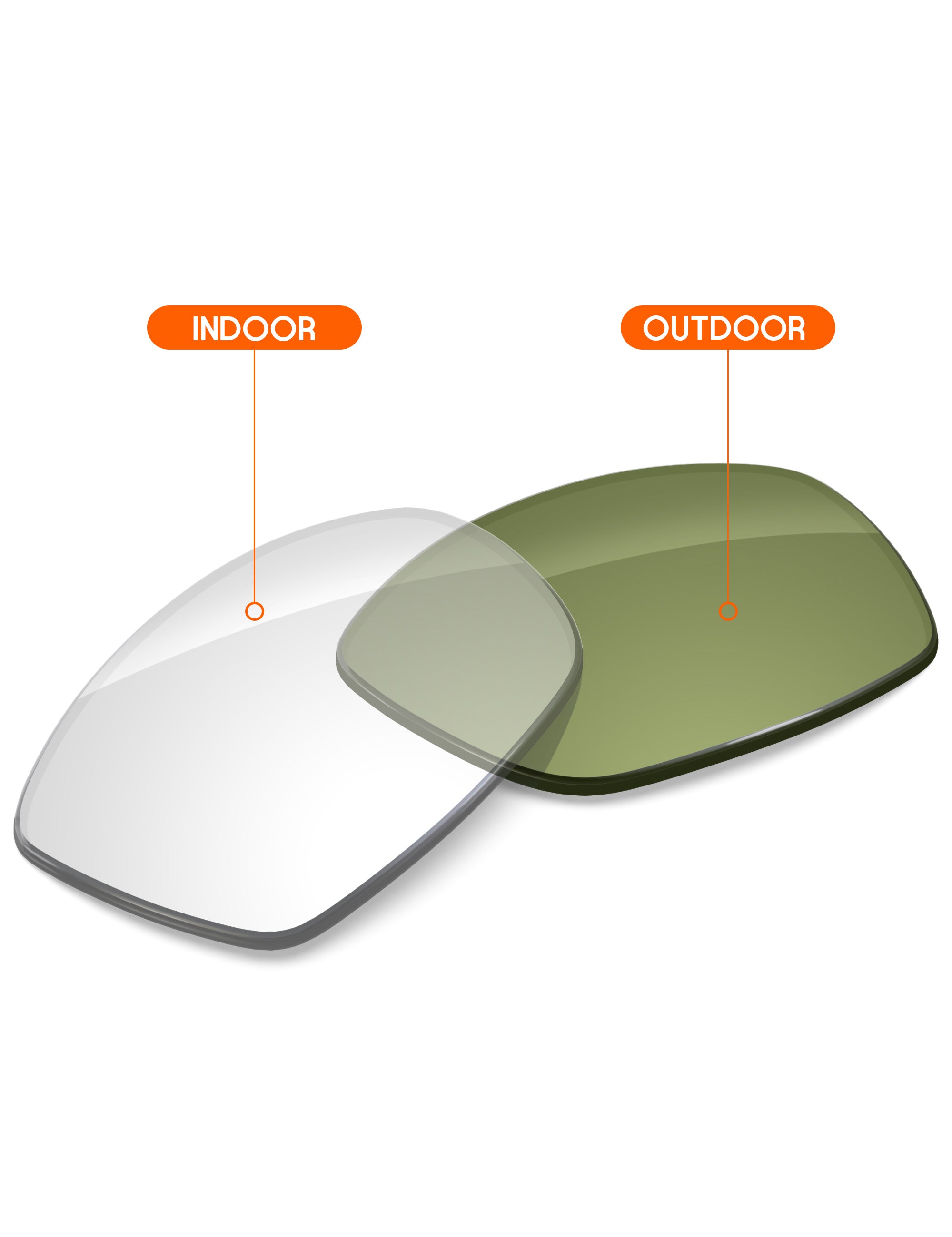 Adapt Green Photochromic Blue Light Blocking-Non-Polarized
