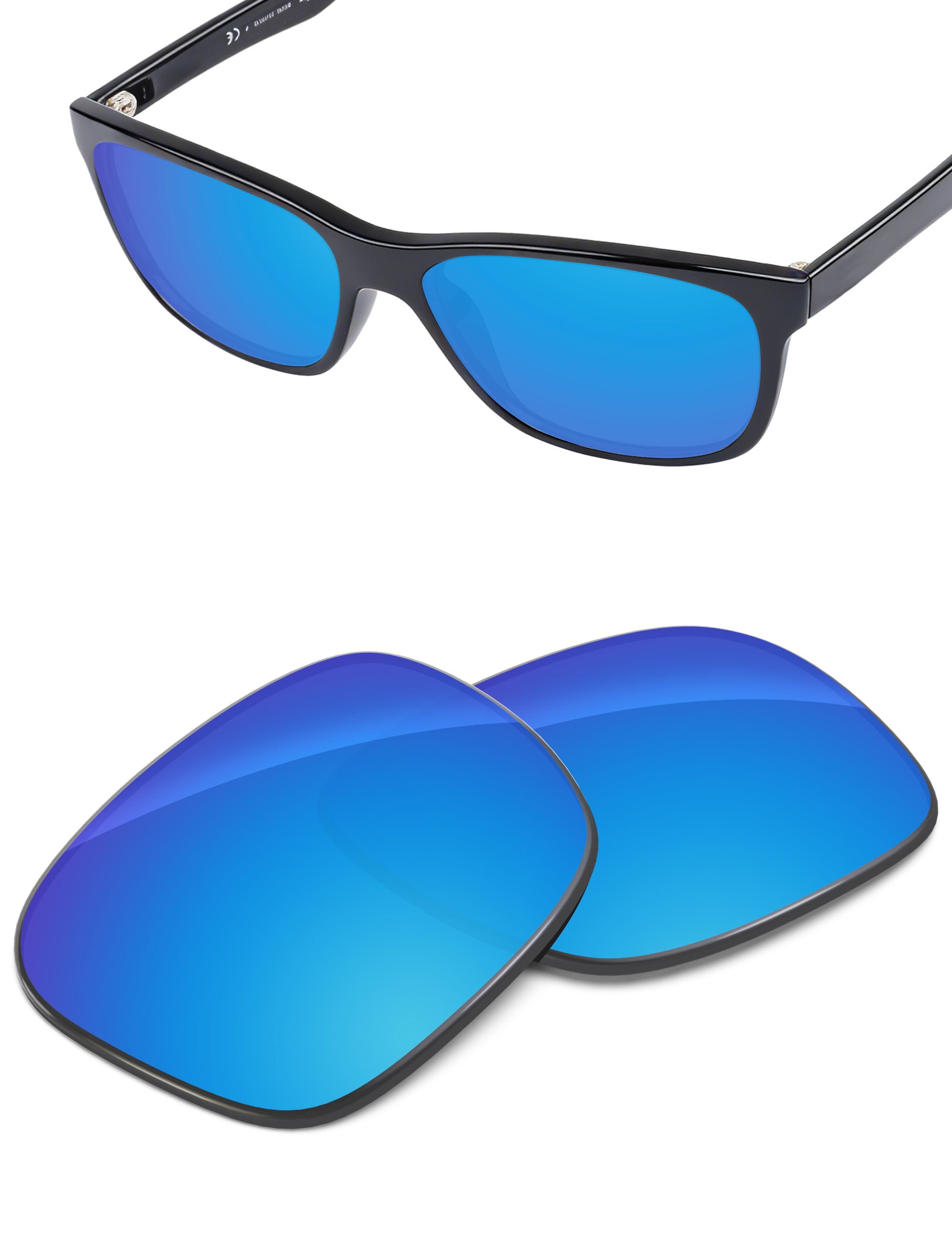Sky Blue FlashMirror™-Non-Polarized