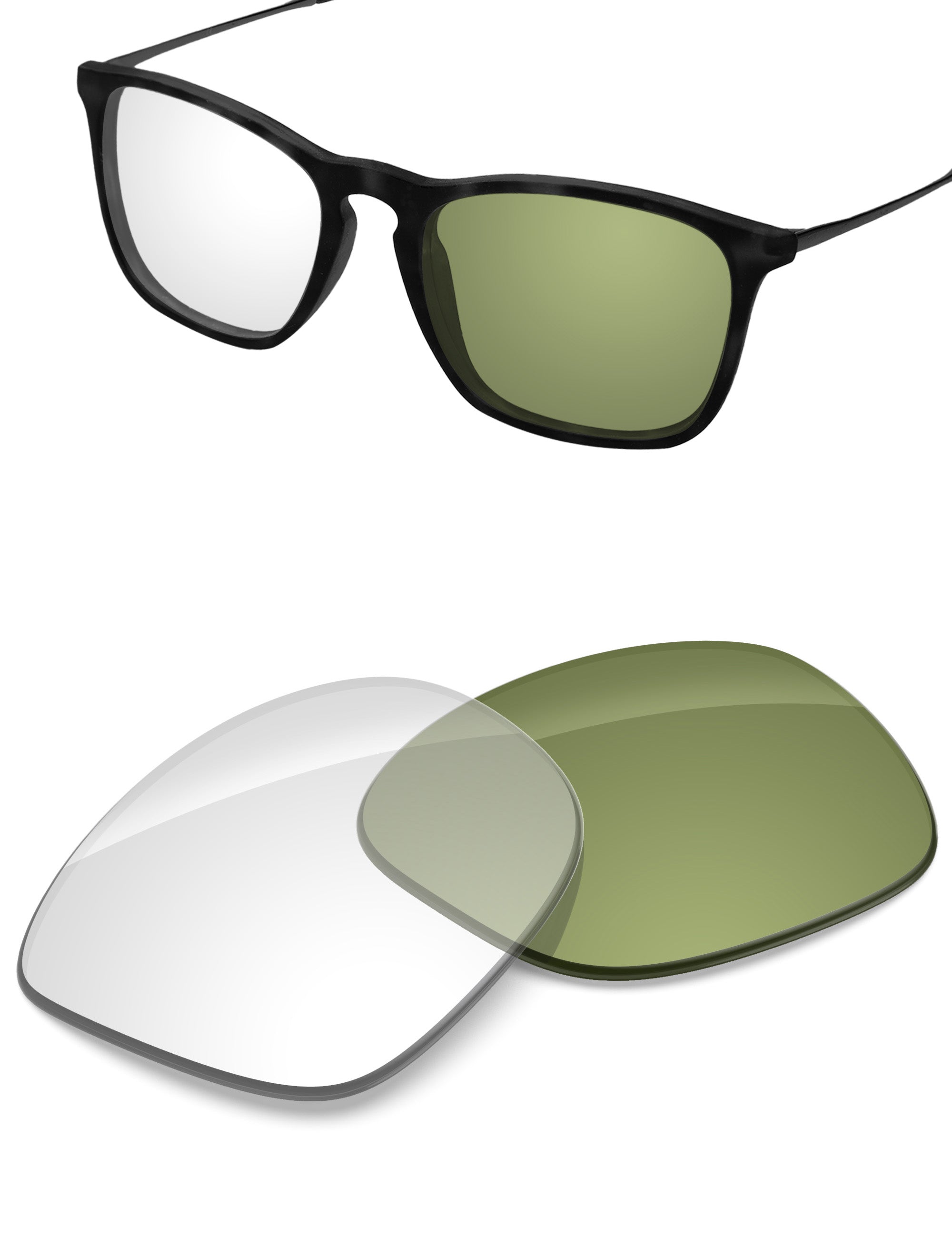Adapt Green Photochromic Blue Light Blocking-Non-Polarized