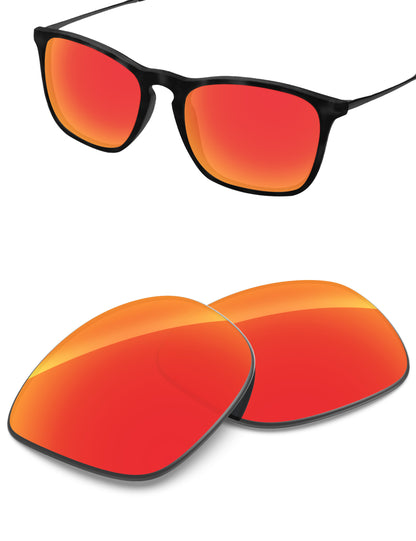 Fire Red FlashMirror™-Non-Polarized