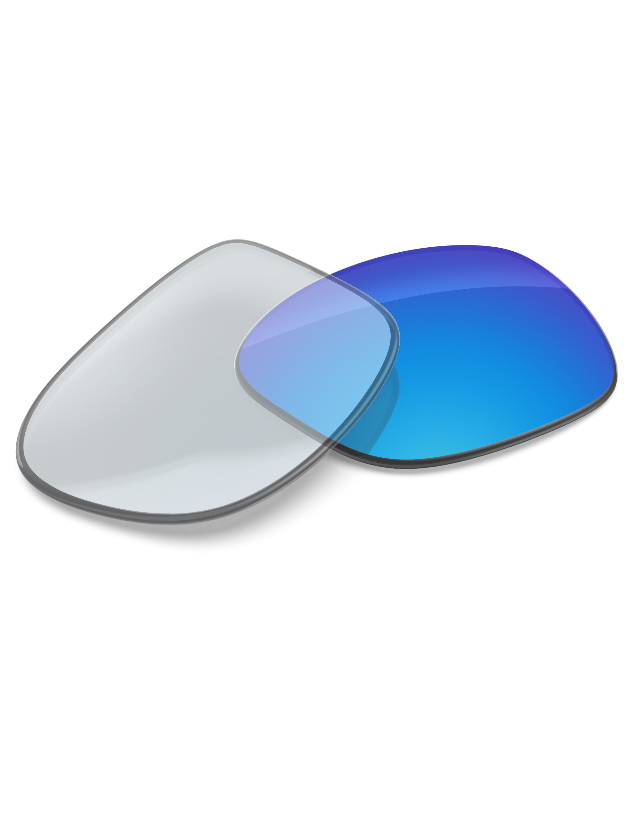 Sky Blue FlashMirror™ Photochromic-Non-Polarized